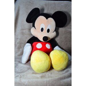 Disney Mickey Mouse Large Plush Stuffed Animal Toy Soft Cuddly Classic